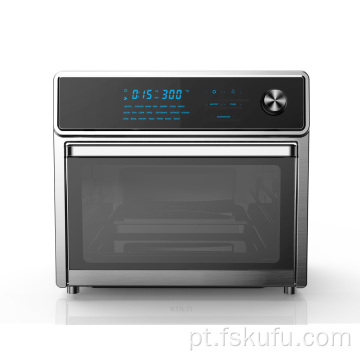 Forno de torradeira elétrico digital de porta francesa 20 Qt